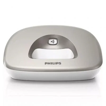 Philips Teléfono Inalámbrico XL4901S/23 Plata y Blanco